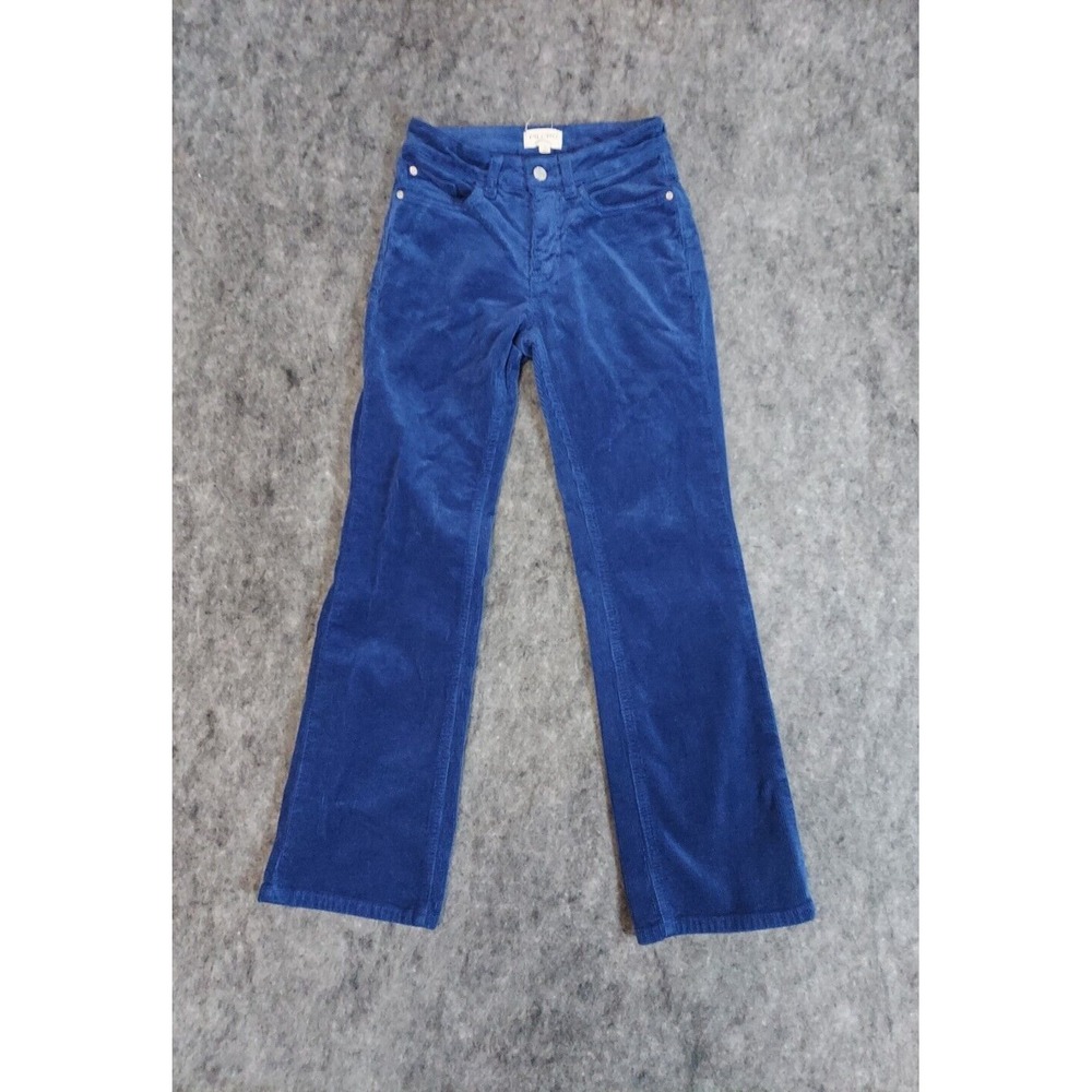 Anthropologie Royal Blue Corduroy Bootcut Pants